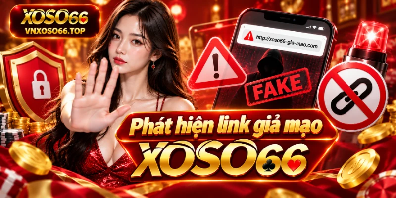 Cách phát hiện link giả mạo Xoso66